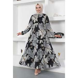 Vestido Casual con Estampado Floral y Detalle de Cordón - Product Image 6