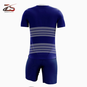 Conception personnalisée Uniformes de football Ensembles de chemises et shorts Vêtements de sport Uniformes de football impression personnalisée fabriqués au Pakistan - Product Image 1