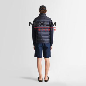 100% haute qualité hommes hiver coupe-vent gilet vêtements d'extérieur vêtements décontracté matelassé sans manches gilet hommes bouffant chaud gilet - Product Image 5