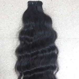 ผมแท้จากโรงงานอินเดีย เวอร์จิ้น เรมี คุณภาพสูง แบบธรรมชาติ ลอน/หยิก/ตรง - Product Image 1
