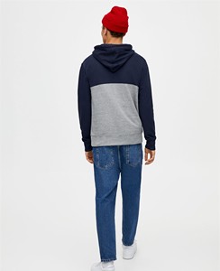 Sudadera con capucha de felpa francesa de alta calidad, sudadera recortada Unisex para hombre, sudaderas con capucha personalizadas con bordado de impresión - Product Image 6