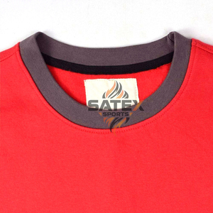 Ropa de Calle Clásica de Invierno Unisex de Alta Calidad, 100% Algodón, Color Sólido Informal, Corte Regular, Cuello Redondo, Forro Polar Ecológico - Product Image 6