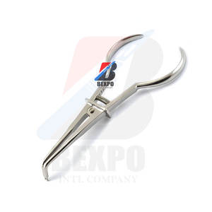 Nuevo Manual de instrumentos de fórceps de abrazadera de presa de goma marfil Dental - Product Image 2