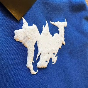 Ensemble de survêtement personnalisé en coton épais avec impression puff délavée à l'acide pour homme, sweat à capuche surdimensionné et pantalon large, style streetwear décontracté, pour femme enceinte - Product Image 2