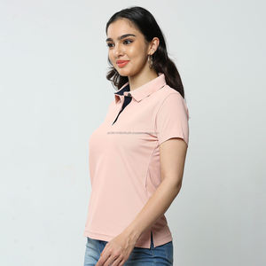 Fit2Fight <b>Polo</b> T-<b>Shirts</b> Custom 100% Cotton Summer Short Sleeve <b>Shirts</b> with Embroidery-Logo Fashionable <b>Ladies</b> <b>Polos</b> - Product Image 3