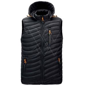 Gilets et vestes matelassées pour hommes de haute qualité, personnalisables, imperméables, respirants, coupe-vent, pour sports d'hiver, grandes tailles, vente en gros - Product Image 2
