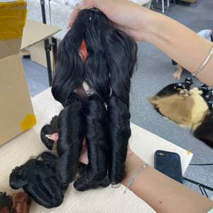 ช่อผมแท้เวียดนามยาวตรงสำหรับผู้หญิงผิวดำช่อผม100% แท้สำหรับผู้หญิงผิวดำทุกสี FedEx Hen Time - Product Image 3