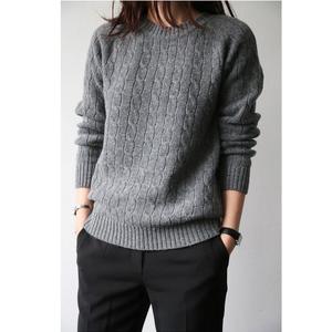 Pull long à col montant et manches lanternes en tricot côtelé doux et confortable pour femmes, très populaire, exporté du Bangladesh - Product Image 4