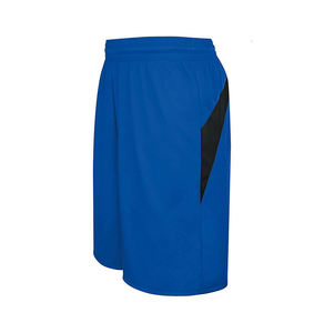 กางเกงขาสั้นบาสเก็ตบอลผ้าโพลีเอสเตอร์100% ระบายอากาศได้ดีสไตล์วินเทจไฮสตรีท - Product Image 4