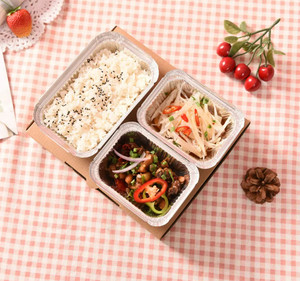 Vietnam Usine Prix bon marché Casserole en aluminium avec couvercle Plateau en aluminium jetable Récipients en aluminium pour la cuisson - Product Image 2