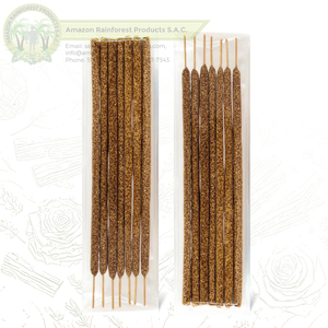 Varillas de incienso Myrrh Palo Santo Calidad superior Hechas a mano Orgánica Sostenible Ecológico Bk Bag 500 Unidades Artesano PERU - Product Image 2