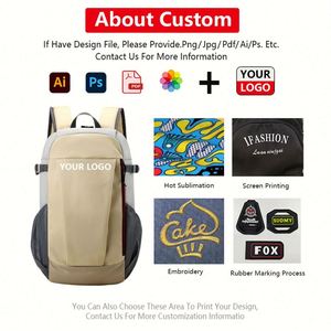 Sac à dos léger et imperméable en nylon tendance pour la randonnée, le cyclisme, les sports, les voyages, le rangement d'équipements de sport en plein air, avec fermeture éclair - Product Image 3