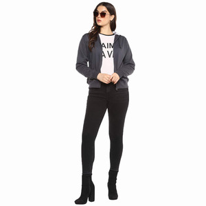 Sweatshirts à manches longues personnalisés pour femmes Style décontracté Sweat-shirt à col rond Chemises surdimensionnées - Product Image 6