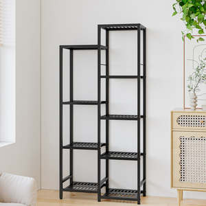 Jardinière en fer de style moderne et rustique, design personnalisé, pour extérieur, avec revêtement en poudre, pour utilisation au sol - Product Image 4