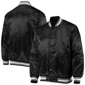 <b>Men</b> Wholesale Price Hot Selling <b>Men</b> Regular Fit Varsity <b>Jacket</b> Satin Made <b>Long</b> Sleeve Varsity <b>Jackets</b> - Product Image 1