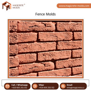 ผู้เชี่ยวชาญด้านการขายวัสดุยางซิลิโคนคุณภาพพรีเมียมสำหรับทำแม่พิมพ์รั้วคอนกรีตแบบสองด้านสำหรับขาย - Product Image 3