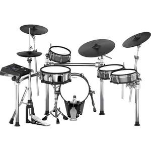 Buena Oferta para el Nuevo Módulo de Sonido de Batería TD-50 V-Drums, Juego de Batería de Material de Aluminio para Uso con Instrumentos - Product Image 4