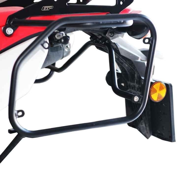 GP Composite Honda CRF250L / CRF250 Rally 2017-2020 Compatible Side Bag Iron Black