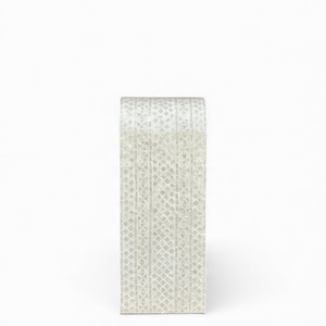 Table console élégante et moderne en nacre avec incrustation de coquillages faite à la main pour salon, intérieurs haut de gamme - Product Image 2