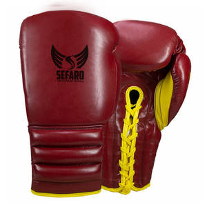 ถุงมือต่อยมวยแบบมืออาชีพถุงมือต่อยมวยแบบปรับได้ถุงมือฝึกต่อยมวย MMA เพื่อความปลอดภัยในการเล่นกีฬา - Product Image 1