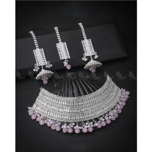 Nuevo Diseño Clásico de Joyería Nupcial de Circonio Personalizada para Bodas, Compromisos, Aniversarios y Fiestas Tradicionales Pakistaníes e Indias 2025 - Product Image 5