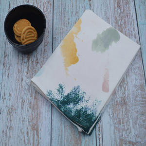 Último diseño multicolor algodón y lino abatible cocina toalla de té proveedor indio toalla de mano toalla decorativa a granel - Product Image 2