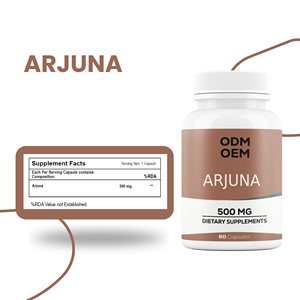 แคปซูลสารสกัดจากสมุนไพรอาร์จูน่าออร์แกนิกปลูกจากธรรมชาติของอินเดียผลิตภัณฑ์เสริมสุขภาพ - Product Image 4