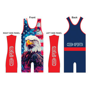 Singlets de lutte sublimés - Product Image 1
