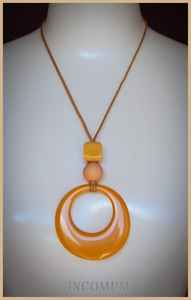 Collier de perles de résine à la mode pour un usage quotidien - Product Image 2