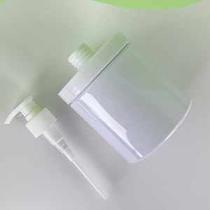 Tarros de bomba de boca ancha con logotipo personalizado de 200 - 500ml con tapa grande para champú y acondicionador, tarros adecuados para hoteles y viajes - Product Image 2