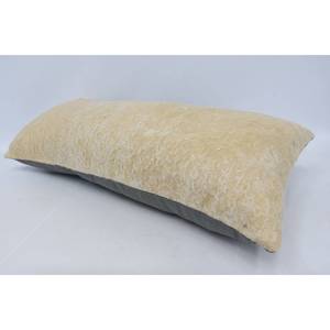 Antique 16x36 Inch Beige Wool <b>Pillow</b> Woven and Tufted with Vintage Print Square Shape Luxury <b>Decorative</b> <b>Pillow</b> for Home Use - Product Image 5