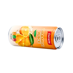 Jugo de naranja Datafa en lata de 250 ml con y sin pulpa, jugo de fruta fresco y puro - Product Image 5