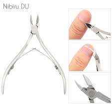 Professional Salon Manicure Pedicure Cuticle Nippers Custom Size Stainless Steel Cuticle Nippers with Color-Coated - Product Image 2