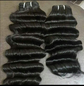 % 100ดิบที่ยังไม่ได้มนุษย์ผมทั้งหมด Cuticles ชิดผมหนาสุขภาพปลายในราคาขายส่งโรงงาน - Product Image 5