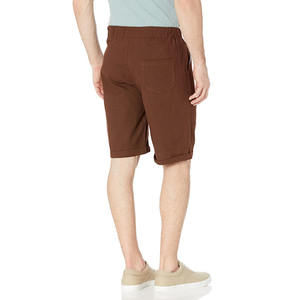 Pantalones cortos para correr personalizables para hombre, pantalones cortos informales antiarrugas con forro de doble capa y bolsillos, logotipo personalizado al por mayor - Product Image 3