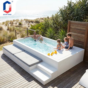 Eco Friendly Durable <b>Material</b> Above Ground Relax <b>Sofa</b> Pool For Holiday Crowd Resort Hotel Outdoor Leisure Area With Full Set - Product Image 1