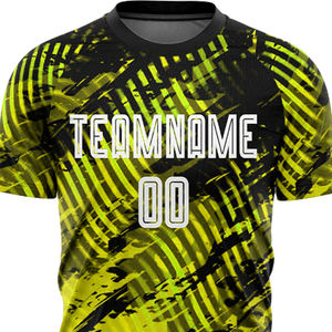 Ensemble de football personnalisé en sublimation intégrale pour hommes et femmes, tissu léger et doux, maillot de football confortable, 100% polyester - Product Image 3