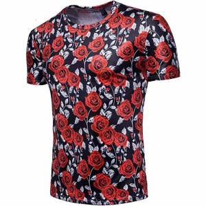 Camisetas deportivas de verano para hombre personalizadas con estampado de transferencia térmica transpirable y secado rápido personalizable color/logotipo/tamaño - Product Image 5