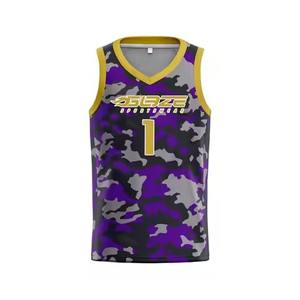 Uniformes de Baloncesto Personalizados de Alta Calidad para Adultos Unisex, Camisetas con Mangas Cortas, Diseño Impreso, Tela Transpirable - Product Image 3