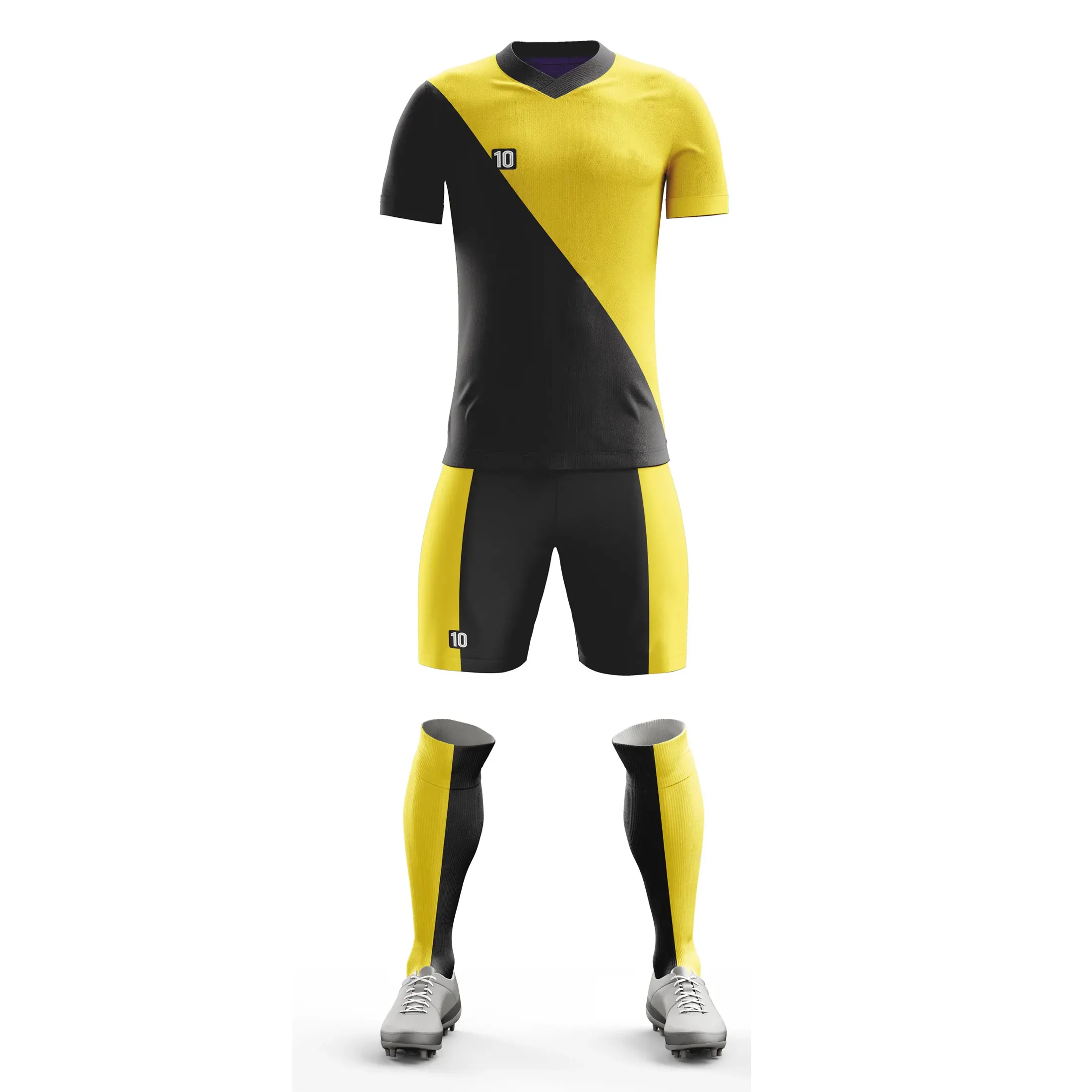 2023 Customized Latest Design New Models Quick Dry Team Shirt Football Jersey Soccer Uniform Set