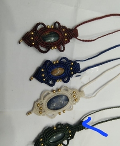 Custom Made Resin Chunky <b>Bead</b> Necklaces in <b>Assorted</b> Colors and Sizes Suitable for Resale by in Unique <b>Bead</b> Necklace Design - Product Image 4