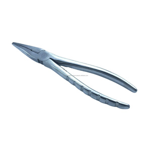 World Precision Surgical Manual Orthopedic Bone Holding Forceps Flat Nose Serrated Jaws Surgical Pliers Stainless Steel ENT - Product Image 2