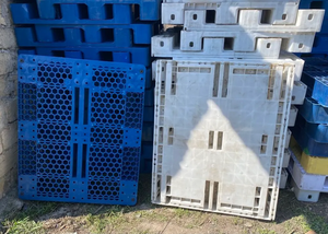 Palet de Plástico de Alta Calidad para Exportación Mundial, Palet de 4 Vías, Mejor Precio, Palet de Plástico Europeo de una Sola Cara, Estándar Europeo - Product Image 2