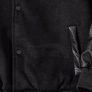 Services OME Veste Letterman pour hommes personnalisée Vestes Letterman à manches en cuir dernière conception pour hommes - Product Image 4