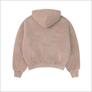 Sweat-shirts pour hommes de qualité supérieure, lavage vintage, 430 g/m², molleton français lourd, épaules tombantes, coupe régulière personnalisée, 100 % coton - Product Image 2