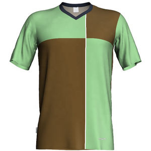 Maillots de football personnalisés de haute qualité, uniformes de football unisexes, manches courtes, été, séchage rapide, 100% polyester, tenue de sport, maillots d'équipe - Product Image 4