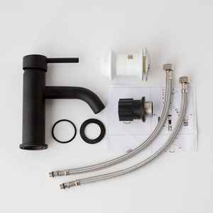 Grifo de Lavabo FIEMME con Acabado Negro Mate, Elegante Grifo para Lavabo - Product Image 2