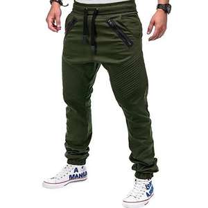 Pantalones de chándal OEM para hombre, pantalones de Jogger de mezcla de algodón para pedidos de marca al por mayor - Product Image 1