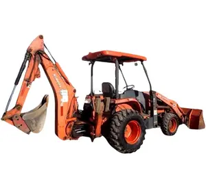 Usado Kubota L45 Wheel Backhoe Loader Farm Loader Engenharia Máquina De Construção Para Venda