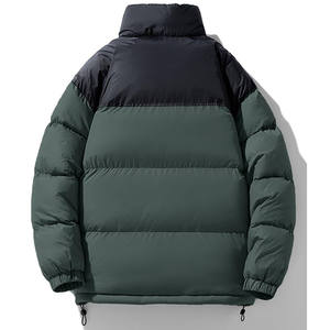 Outdoor Warm Custom Windbreaker Waterproof Bubble Padded Men's <b>Jackets</b> Work Wear <b>Quilted</b> Down Winter Puffer <b>Jacket</b> For Men - Product Image 6